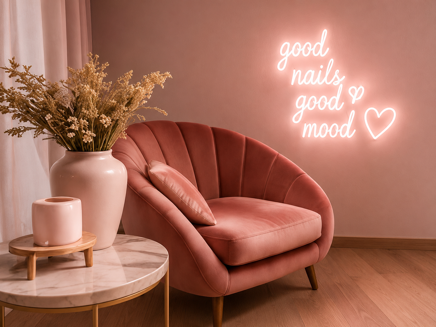 Wnętrze salonu AngelNails w Redzie
